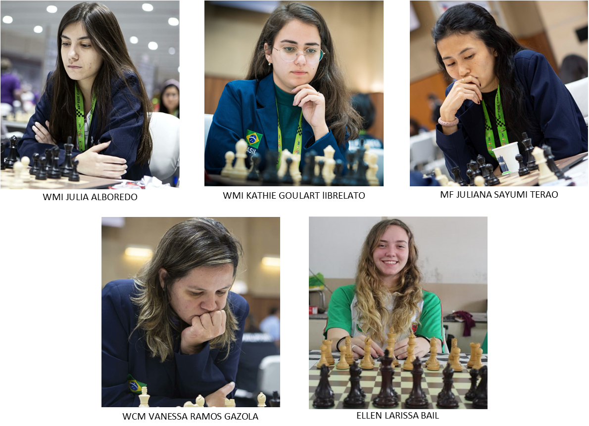 BRASIL FEMININO NA 44ª OLIMPIADA DE XADREZ FIDE 2022 – CAREVCHESS